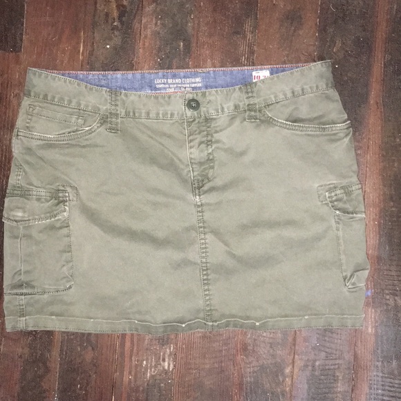 Lucky Brand Dresses & Skirts - Olive Green Lucky Brand Skirt | Size 10